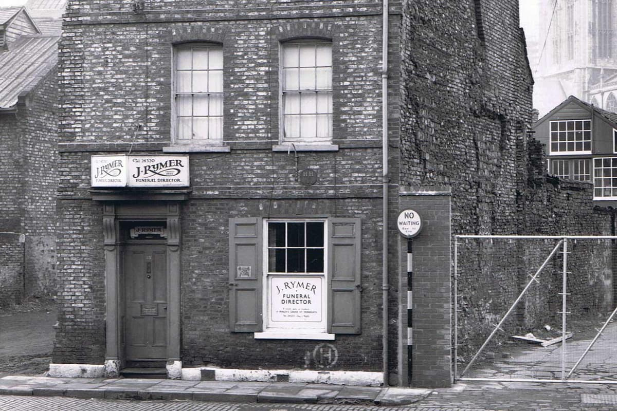 The history of J.Rymer Funeral Directors